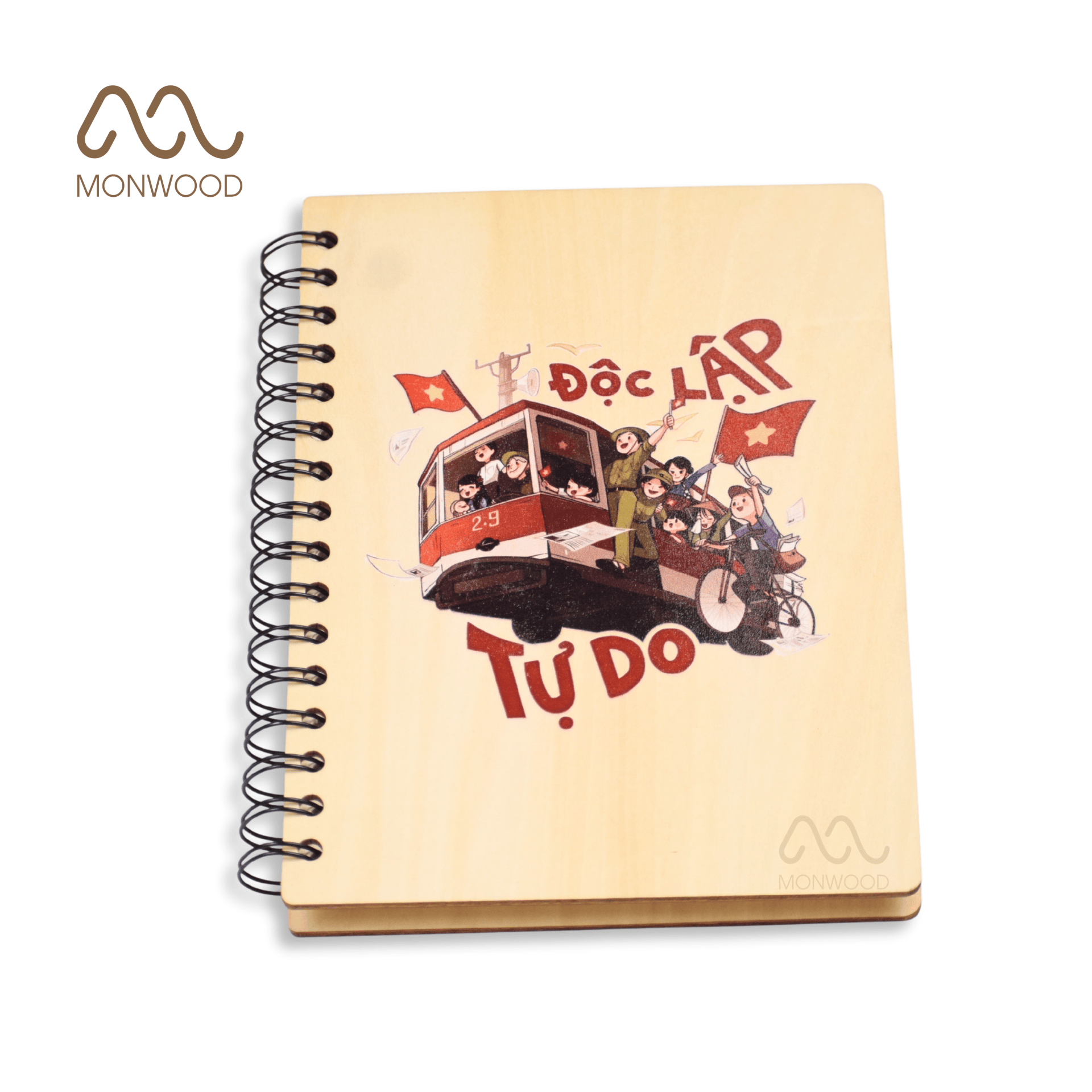 Sổ Bìa Gỗ Mapple