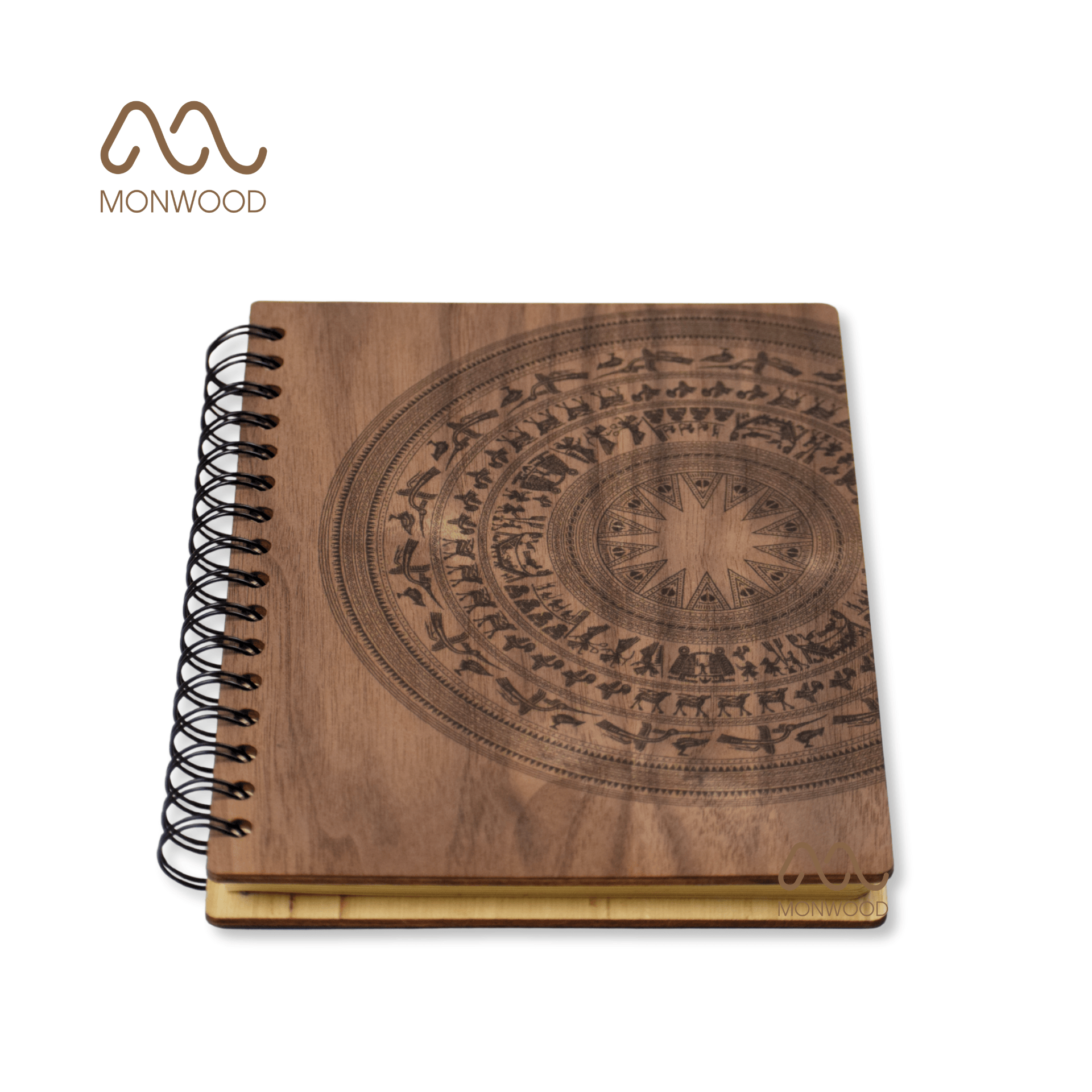 Sổ Bìa Gỗ Óc Chó